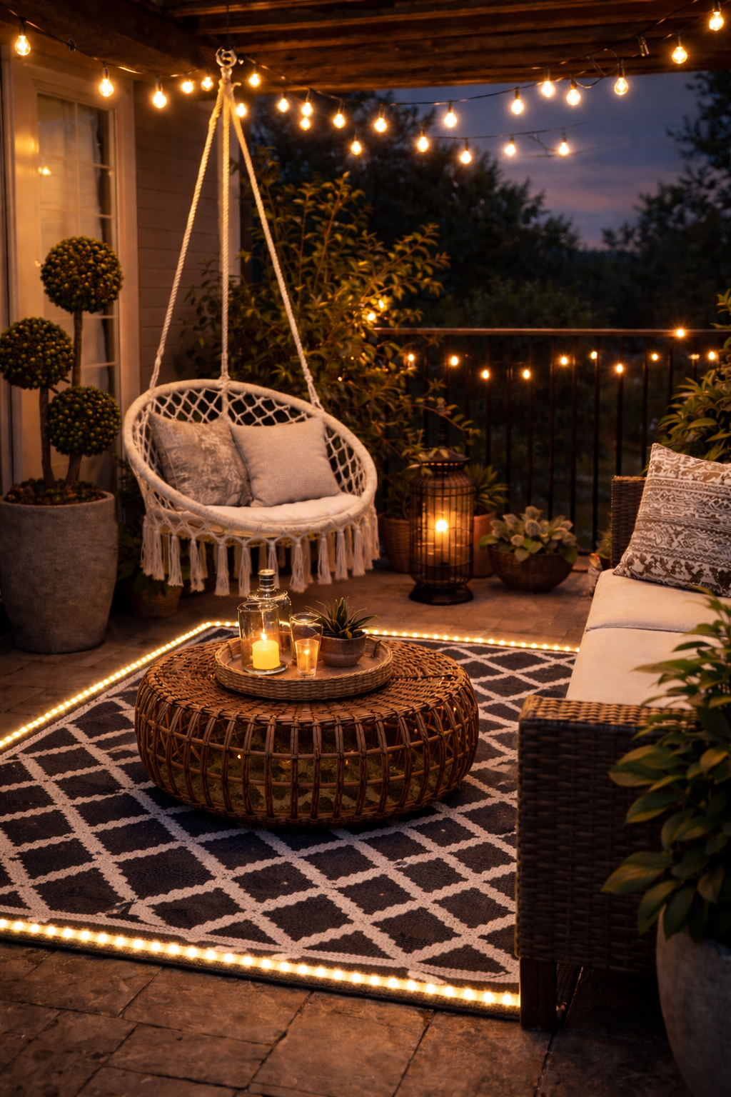 COZY BALCONY RELAXATION SET - Arbor & Isle